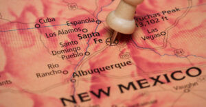 Image of a map of new mexico