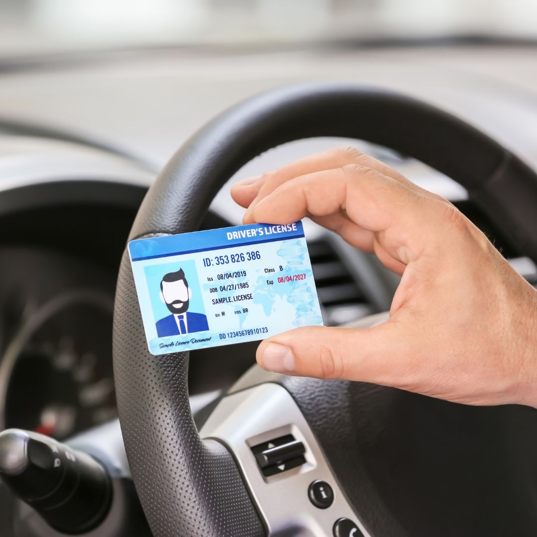 Driver's license. 