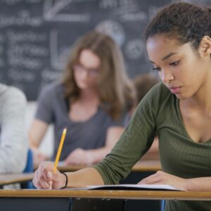 photo of test takers